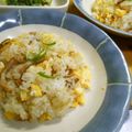 しのばぁたん's cooksnap of when they made ☆ベーコンたまご炒飯☆.