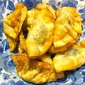 ♡Fuwari♡'s cooksnap of when they made ハロウィン♡かぼちゃクリームチーズ春巻き.