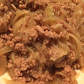 南国好き's cooksnap of when they made 豚ひき肉と玉ねぎとしらたきの煮物.