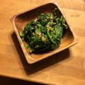 たこちゃんだあよ's cooksnap of when they made 簡単☆ねりごまでほうれん草のごまあえ.
