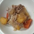 サーフブレイド's cooksnap of when they made フライパンdeこってり☆こっくり肉じゃが.