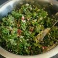 たんぽぽ＊たんぽぽ's cooksnap of when they made 栄養満点ケールとキヌアとザクロのサラダ　.