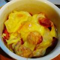 れいきまま's cooksnap of when they made ジャガイモとウインナーのマヨ炒めチーズ焼.