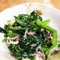 クックTVQUZ8☆'s cooksnap of when they made ☆簡単すぎる小松菜と茗荷のじゃこ和え☆.