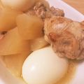 chi_i☆'s cooksnap of when they made 鶏手羽元・大根・こんにゃく入りの簡単煮物.