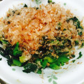 ♪ひつじ's cooksnap of when they made 【簡単5分】菜の花のおひたし、だし風味.