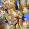 ぽんめぐみ's cooksnap of when they made ワンタンの皮でタルト(風)◇林檎のタルト.