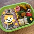 minch＊＊'s cooksnap of when they made ハロウィン☆キャラ弁 魔女っ子.