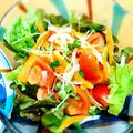 賢くんママ's cooksnap of when they made トマトのぽん酢オリーブオイルサラダ！.