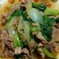 とりっぴぃた's cooksnap of when they made アレンジいろいろ　牛肉とレタスの炒め物.