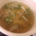 料理道場's cooksnap of when they made 簡単♪オクラとエリンギ えのきのお吸い物.