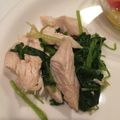 makosaka's cooksnap of when they made 簡単!!三つ葉と鶏胸肉さっぱり和え.