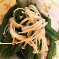 まーげ's cooksnap of when they made 母の味☆さやいんげんのからし醤油.