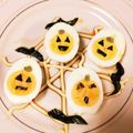 まきりん07's cooksnap of when they made ゆで玉子でハロウィン　デビルドエッグ風.