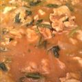makipiko's cooksnap of when they made ほうれん草と豚肉のトマトカレー.