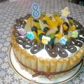 もえもえちん's cooksnap of when they made 誕生日に♪デコレーションケーキ☆彡.