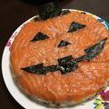 ＊えー＊'s cooksnap of when they made ハロウィン おばけ寿司.