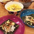 たべたいち's cooksnap of when they made 子供大好き手巻きごはん☆2色そぼろ.