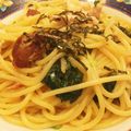 Nöööla♡'s cooksnap of when they made お手軽ひとりﾗﾝﾁ♡焼き鶏長ねぎﾊﾟｽﾀ.
