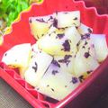 nosso's cooksnap of when they made じゃがいも1個とゆかりでお弁当のおかず.