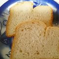 ゆあん２００２'s cooksnap of when they made ＊塩麹米粉ミルク食パン＊（HB早焼き）.