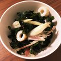 kenjingoo's cooksnap of when they made ミョウガ好きにピッタリ！ワカメの酢の物.