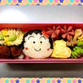 keiko0108's cooksnap of when they made ＊キャラ弁＊　ちびまる子ちゃん.