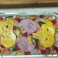 konkon8's cooksnap of when they made ハロウィン海鮮ちらし寿司.