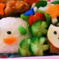 Sakkyz's cooksnap of when they made お弁当：キュウリ飾り切り〜(o˘◡˘o).