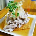 ちえたろう's cooksnap of when they made 豚バラ大根おろしの豆腐ステーキ.