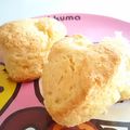 kokepiyo's cooksnap of when they made ホエー(乳清)とおからのさくふわスコーン.