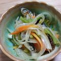 yossy0318's cooksnap of when they made 常備菜★煮干しの南蛮漬け.