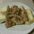 yukiyukin☆'s cooksnap of when they made 豆腐ステーキ 和風きのこあんかけ.