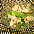 ｙｏｕ５'s cooksnap of when they made ◆おくらと豚のおろしぽん酢和え◆.
