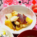 みるくちゃん♡'s cooksnap of when they made 鶏肉とさつまいもの煮物.