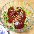 ひよこひよひよ's cooksnap of when they made マグロともやしの中華和え.