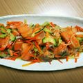 Kousaku909's cooksnap of when they made 塩鮭★簡単マリネ.