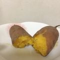 かずみ0125's cooksnap of when they made トースターで焼き芋.