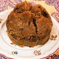 ドンキー04's cooksnap of when they made 小さな雁月(黒糖蒸しパン) 卵不使用.