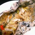 赤うさ's cooksnap of when they made タラの包み焼き(´ε｀ ).
