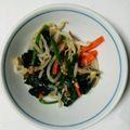 クックHROJ4O☆'s cooksnap of when they made ほうれん草ともやしののり酢和え.