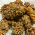 頼羅▽･ω･▽'s cooksnap of when they made 鮭の白子の唐揚げ♪すだちを添えて.