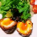 ☆ひろぴん☆'s cooksnap of when they made 半熟ゆで卵の豚肉巻き　スコッチエッグ風.