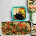 ママうさこ's cooksnap of when they made 冷めても美味しい焼きそば弁当.