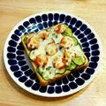 YUZVIO's cooksnap of when they made トマトきゅうりチーズトースト.