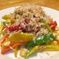 izoom's cooksnap of when they made 万願寺唐辛子のフワッと玉子炒め.