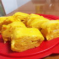 ゆにゅっち's cooksnap of when they made 離乳食 かぼちゃとほうれん草の卵焼き☆.