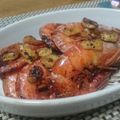 ダイナマイト漆黒's cooksnap of when they made スペインバルか！？えびのガーリック焼き.
