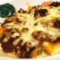 slgirl's cooksnap of when they made ＋　かぼちゃと残りカレーのチーズ焼き　＋.