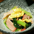 アイアンツリー's cooksnap of when they made 小松菜とたまご炒め.